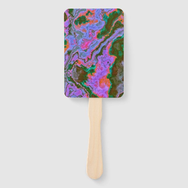 Sour Marble Hand Fan Fächer (Vorderseite)