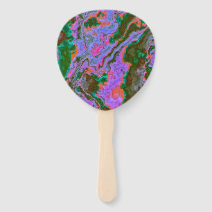 Sour Marble Hand Fan Fächer