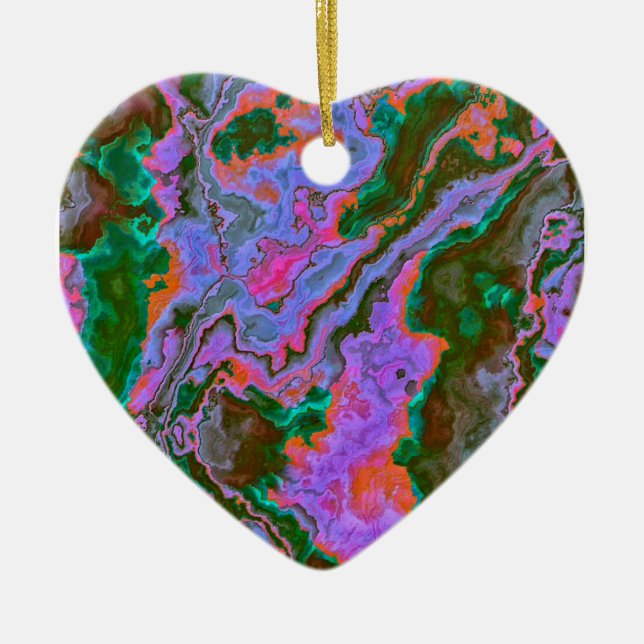 Sour Marble Keramik Ornament (Vorne)