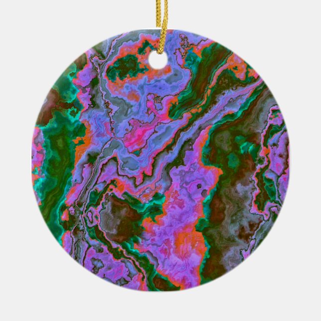 Sour Marble Keramik Ornament (Vorne)