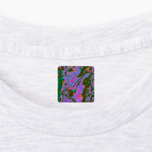 Sour Marble Labels Etiketten