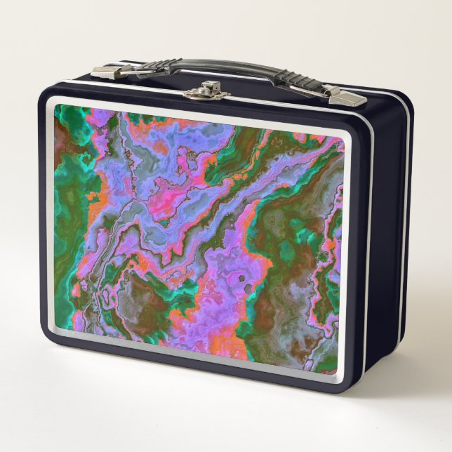 Sour Marble Metal Lunch Box (Vorderseite)