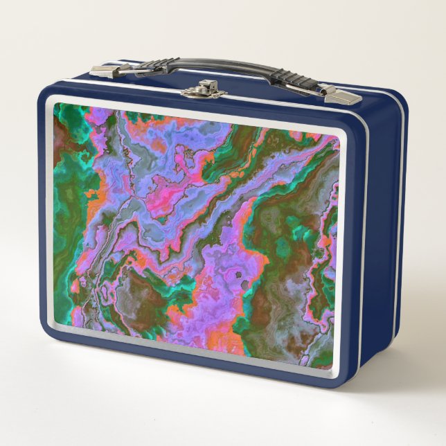 Sour Marble Metal Lunch Box (Vorderseite)