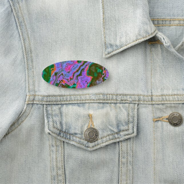 Sour Marble Name Tag Namensschild (Beispiel)
