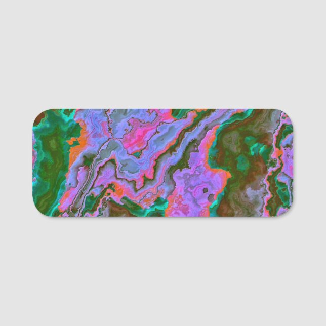 Sour Marble Name Tag Namensschild (Vorderseite)