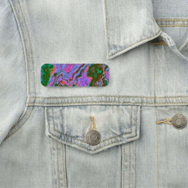 Sour Marble Name Tag Namensschild (Beispiel)