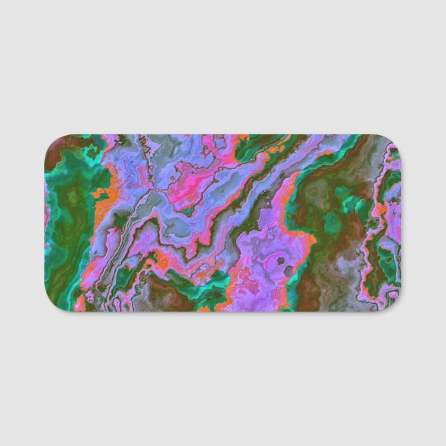 Sour Marble Name Tag Namensschild (Vorderseite)