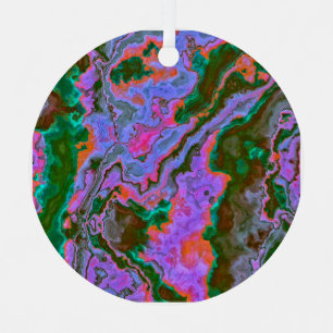 Sour Marble Ornament Aus Metall