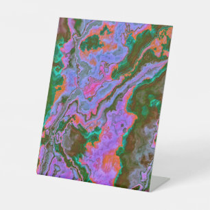 Sour Marble Pedestal Sign Sockelschild