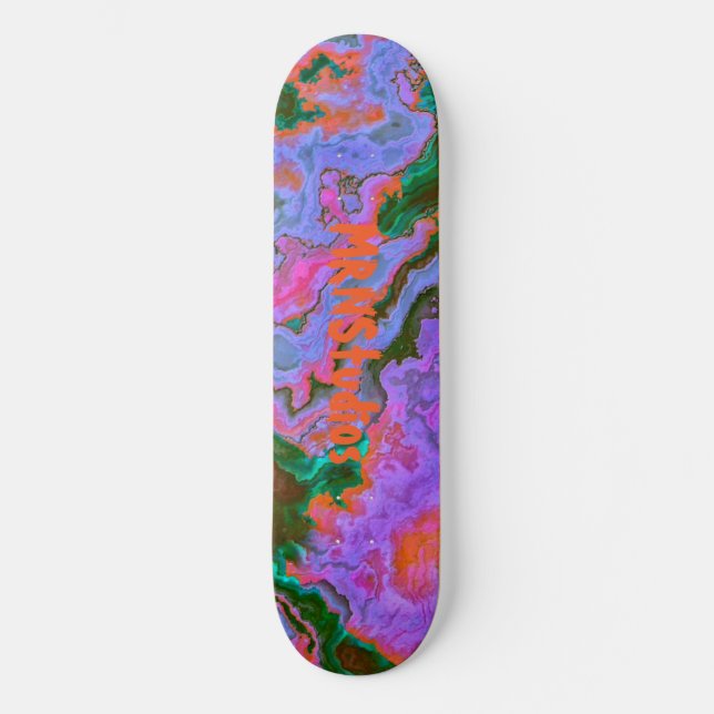 Sour Marble Skateboard (Vorderseite)