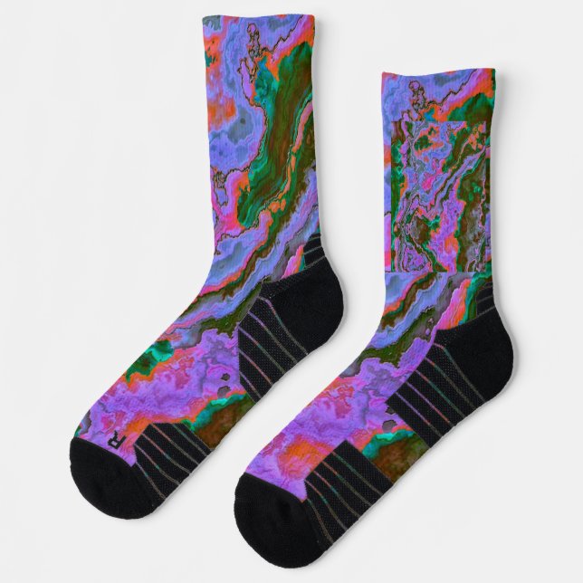 Sour Marble Socks Socken (Links)