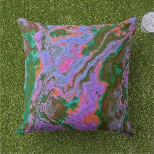 Sour Marble Throw Kissen