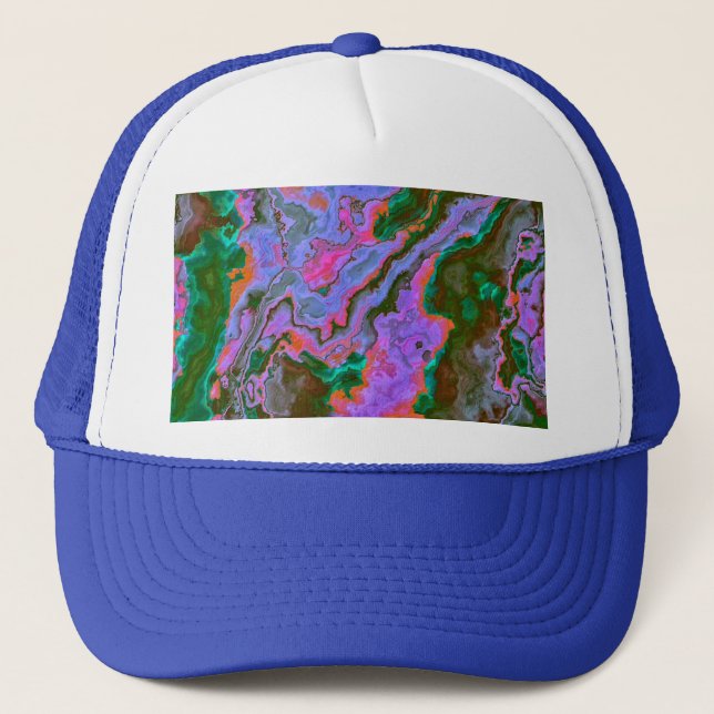 Sour Marble Trucker Hat Truckerkappe (Vorderseite)