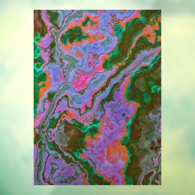 Sour Marble Window Cloning Fensteraufkleber (Blatt 3)