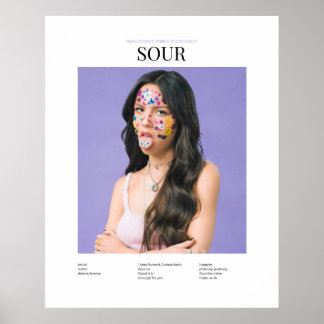 Sour OliviaRodrigo Poster