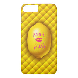 Sour Puss Lemon iPhone 7 Case-Mate iPhone Hülle