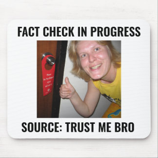 Source: Vertrau mir, Bruder Lustiges Meme-Mauspad  Mousepad