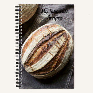 Sourdough Loaf, Recipe Book Notizbuch