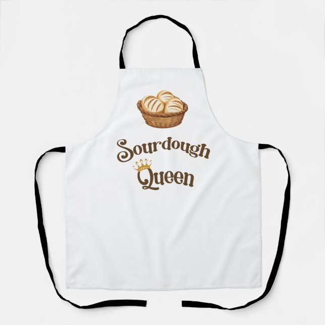 Sourdough Queen Apron Schürze (Vorderseite)
