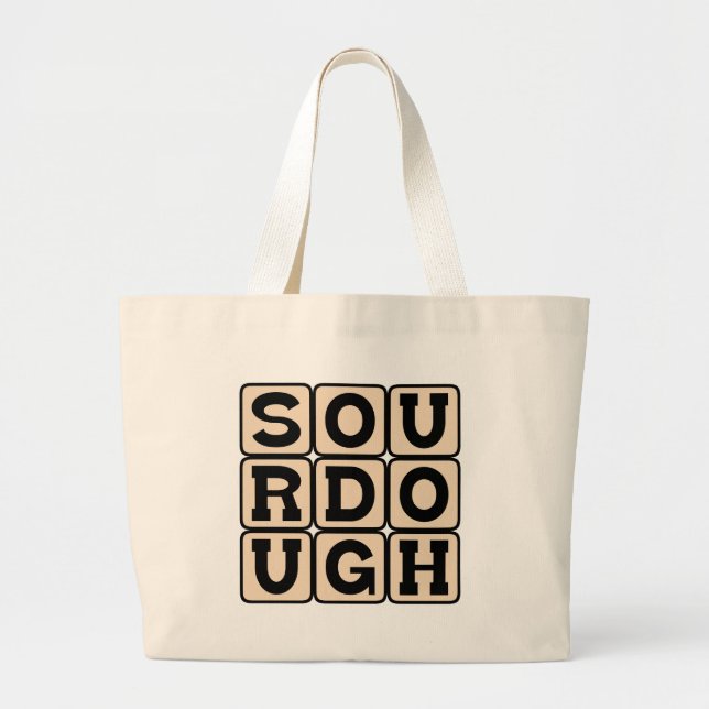 Sourdough, San Francisco Brot Jumbo Stoffbeutel (Vorne)