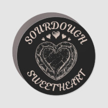 Sourdough Sweetheart Funny Valentine Heart Bread
