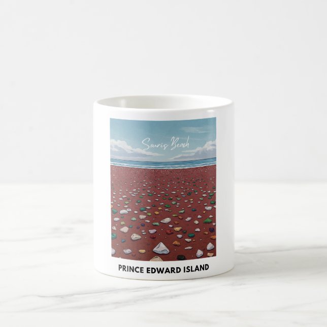 Souris Beach Seaglass Tasse (Mittel)