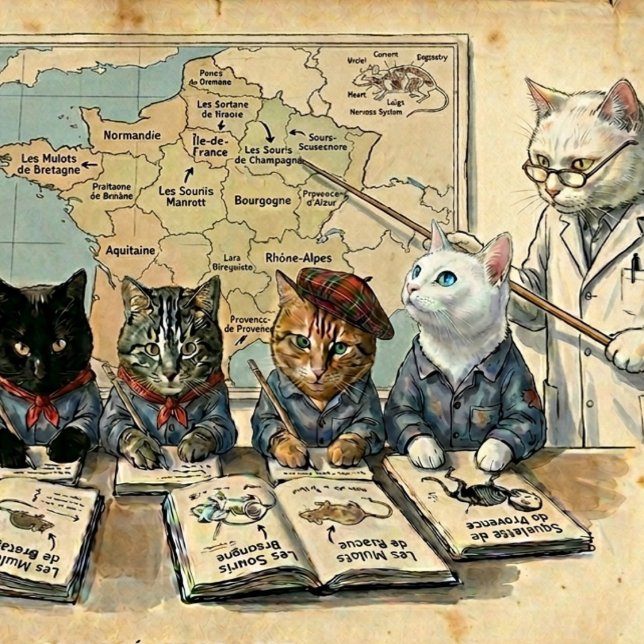 Sourisseries de France Regionaler Experte Maus Napf (The education of a lifetime.)