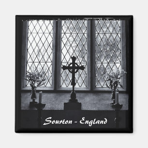 Sourton Village Church, England (Kühlschrankmagnet Magnet