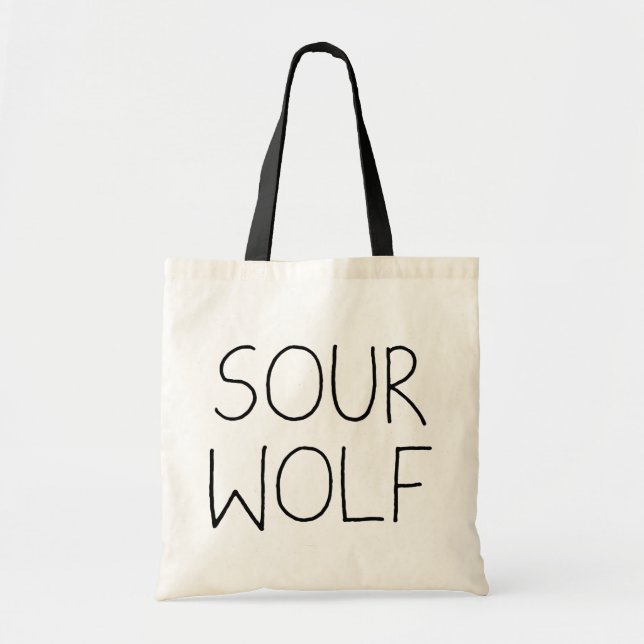 SOURWOLF (kundengerechte Farbe) Tragetasche (Vorne)