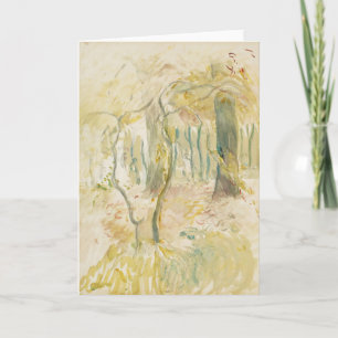 Sous-Bois   Berthe Morisot Karte