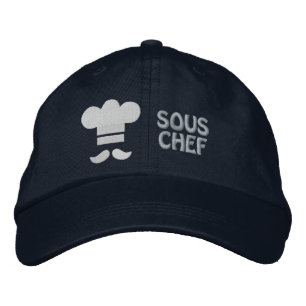 SOUS CHEF COOKS bestickte Mütze Baseballkappe