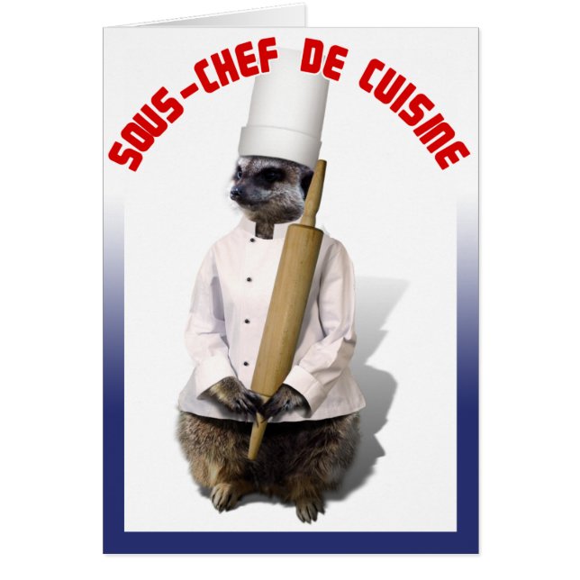 SOUS - KOCH DE CUISINE (Vorne)