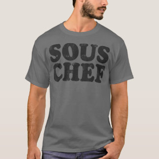 Sous Koch Hat Funny Men Frauen Kochen Assistentin T-Shirt
