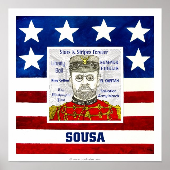 Sousa-Poster Poster (Vorne)