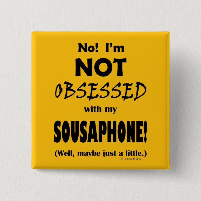 Sousaphon besessen button (Vorderseite)