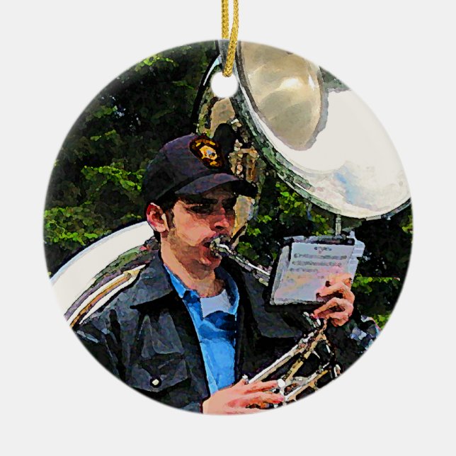 Sousaphon Keramikornament (Vorne)