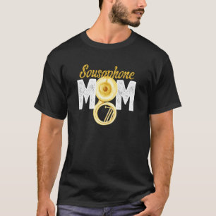 Sousaphon-Mutter Sousaphon-Spielerin Mutter Sousap T-Shirt