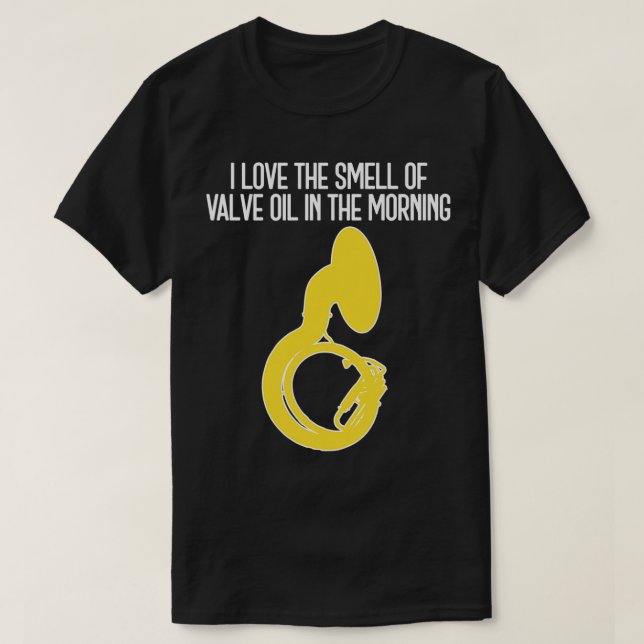 Sousaphone I LIEBE DER SCHMELLE VON VENÖL IM MO T-Shirt (Design vorne)