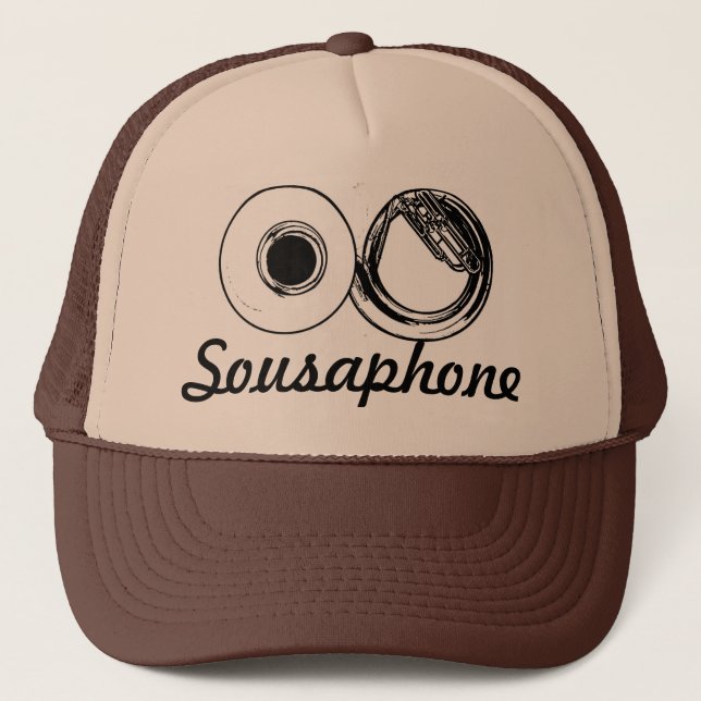 Sousaphone-Kappe Truckerkappe (Vorderseite)