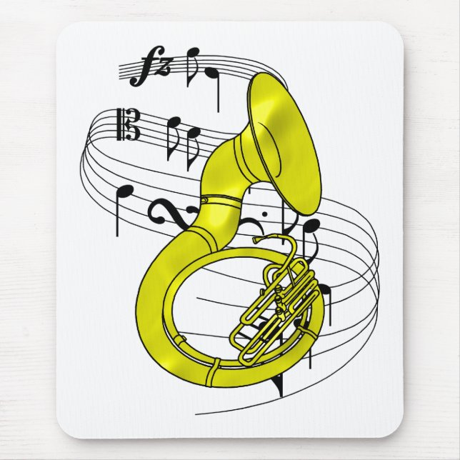 Sousaphone Mousepad (Vorne)