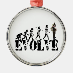 SousaphoneTubatubas-Evolutions-Musical-Kunst Ornament Aus Metall