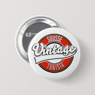 Sousse tunisia Vintages Logo Button