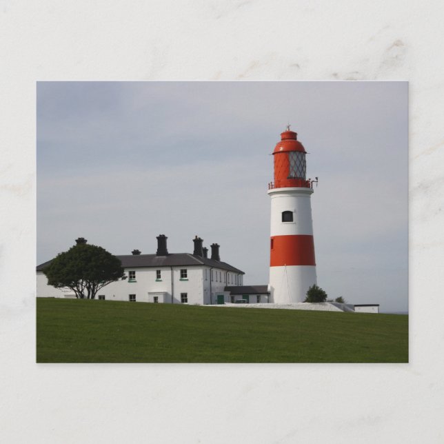 Souter Lighthouse Postkarte (Vorderseite)