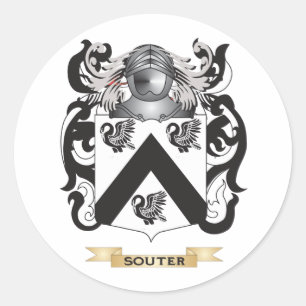 Souter Wappen (Familienwappen) Runder Aufkleber