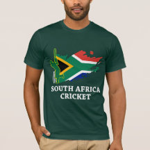 South Africa Cricket Flag Brush Stroke Geschenk