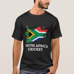 South Africa Cricket South African Flag Colors T-Shirt