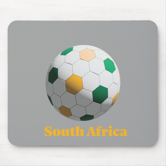 South Africa Soccer Mousepad (Vorne)