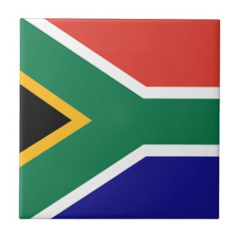 South African Flag Fliese
