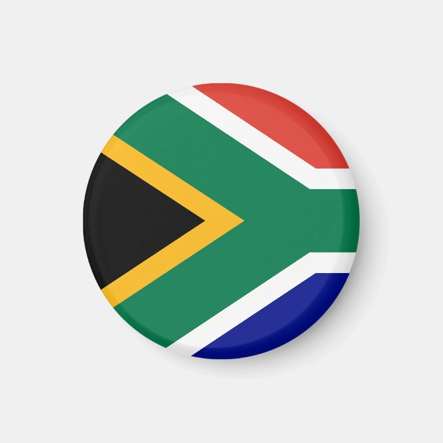 South African Flag Magnet (Vorne)