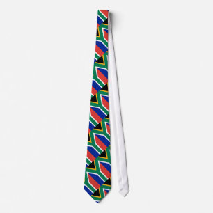 South African flag neck ties Krawatte
